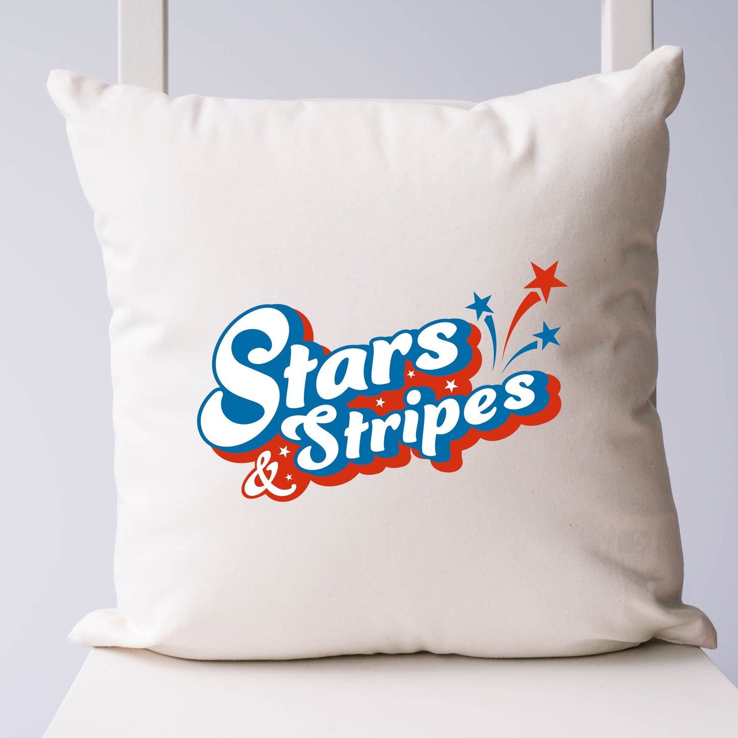 Stars And Stripes Firework | Pillow Cover