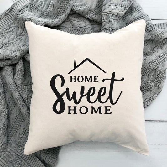 Home Sweet Home Cursive | Pillow Cover
