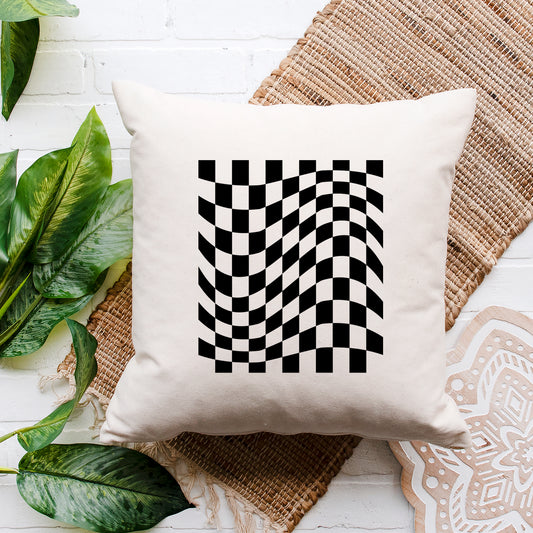 Checkered Square | Pillow Cover