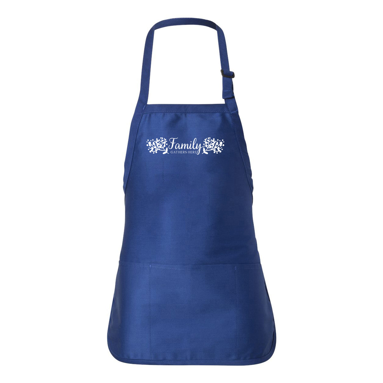 Family Gathers Here | Apron