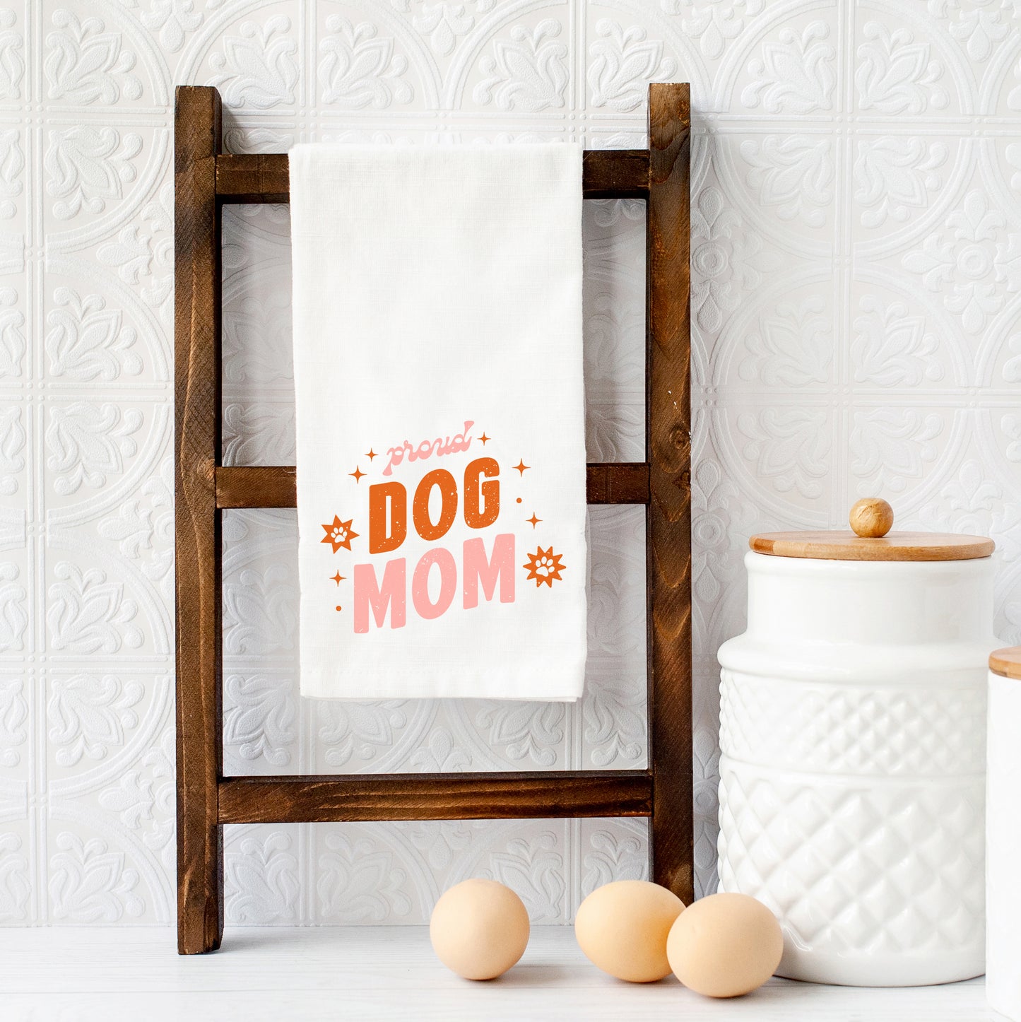 Proud Dog Mom | Tea Towel