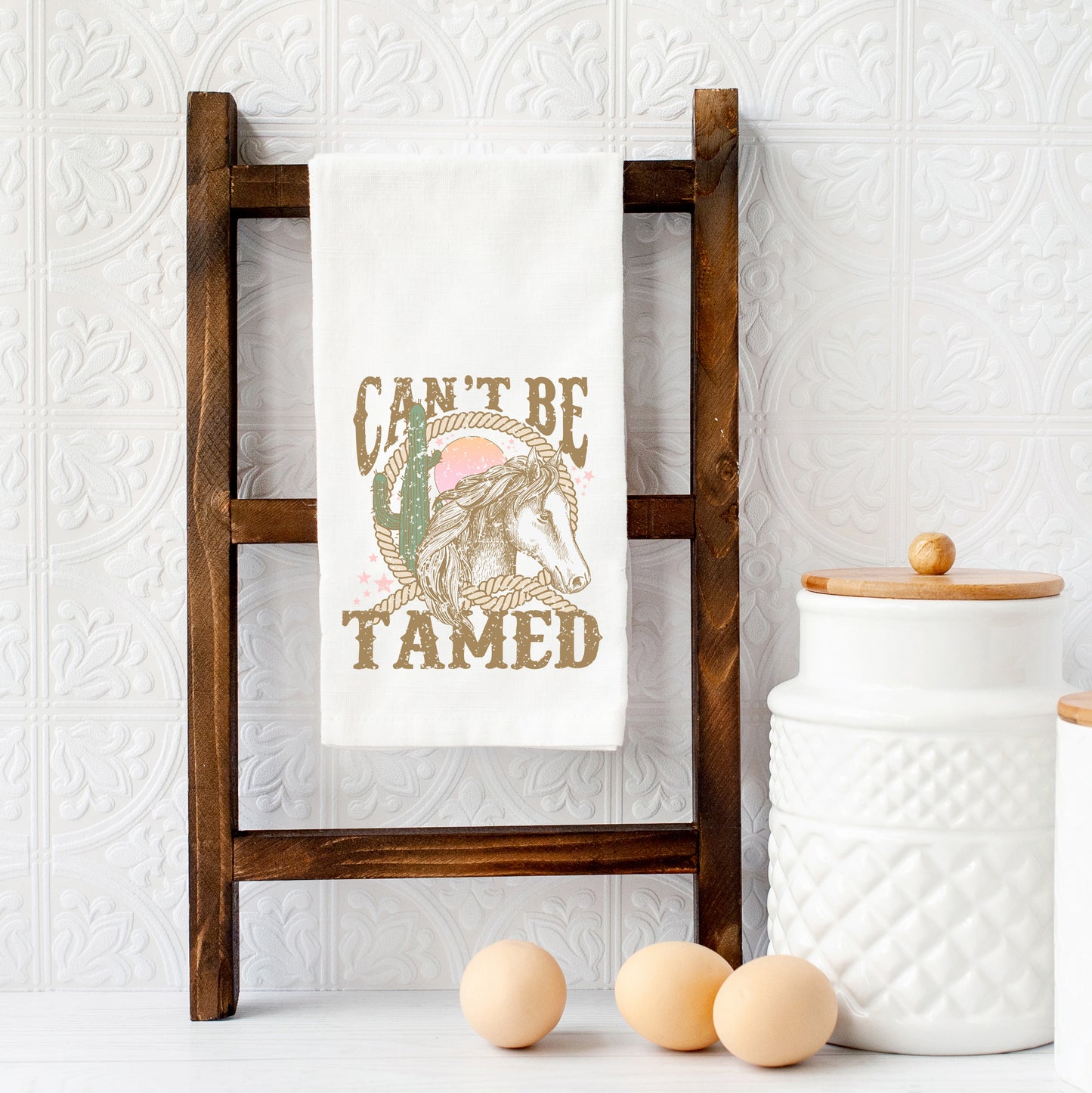 Can't Be Tamed Rope | Tea Towel