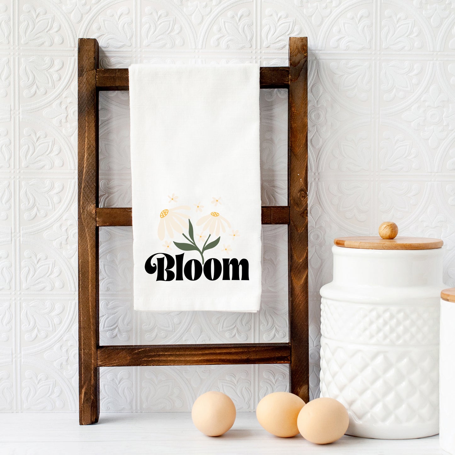 Bloom Daisy Flower | Tea Towel