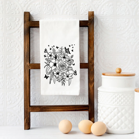 Wildflower Bouquet | Tea Towel