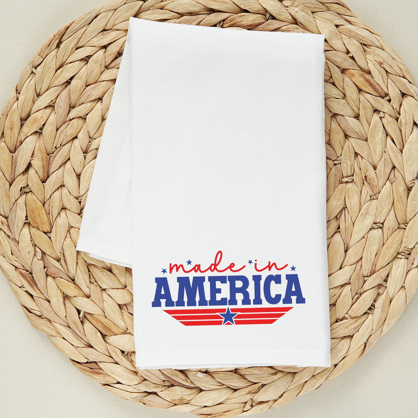 Made In America Stripes | Tea Towel