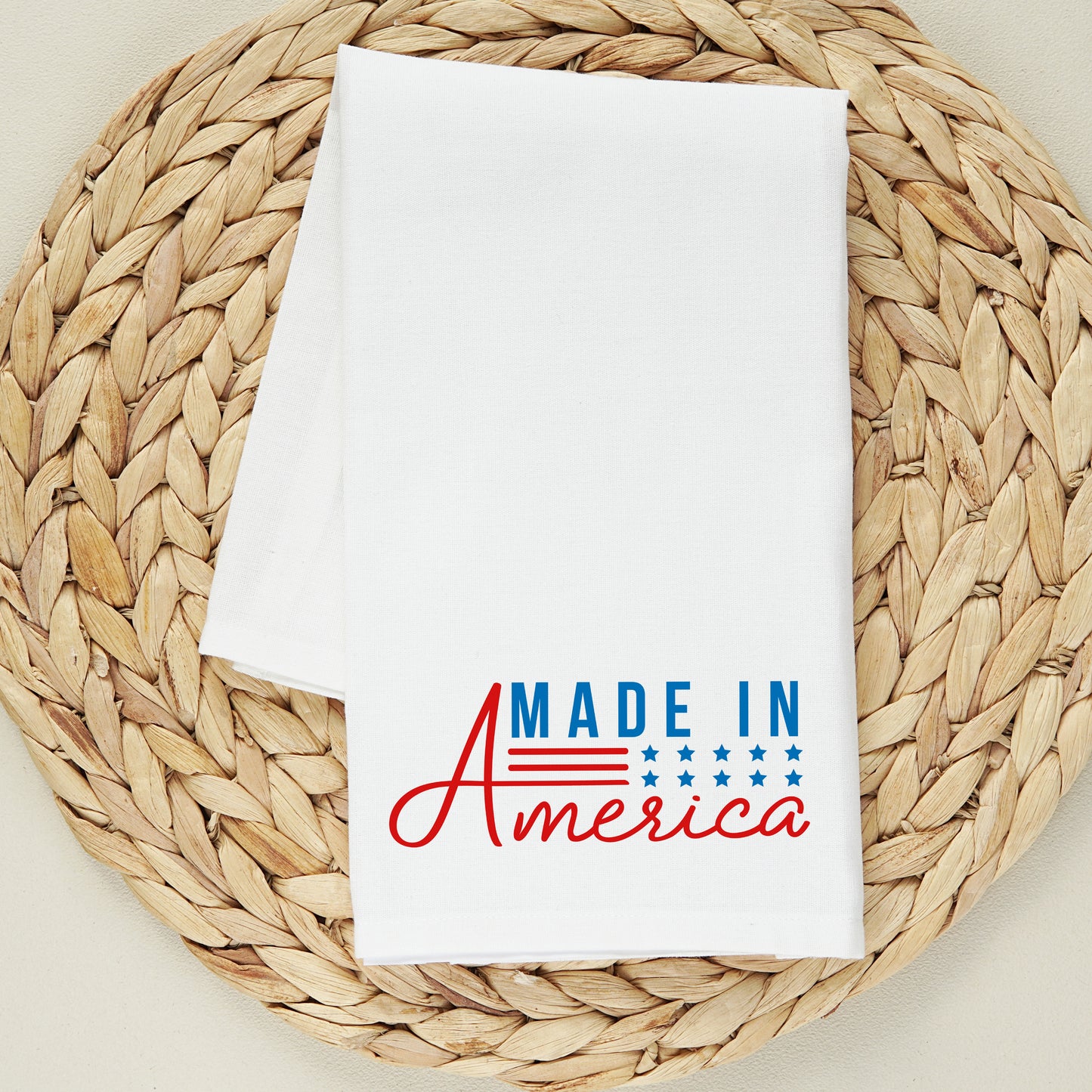 Made In America Stars And Stripes | Tea Towel