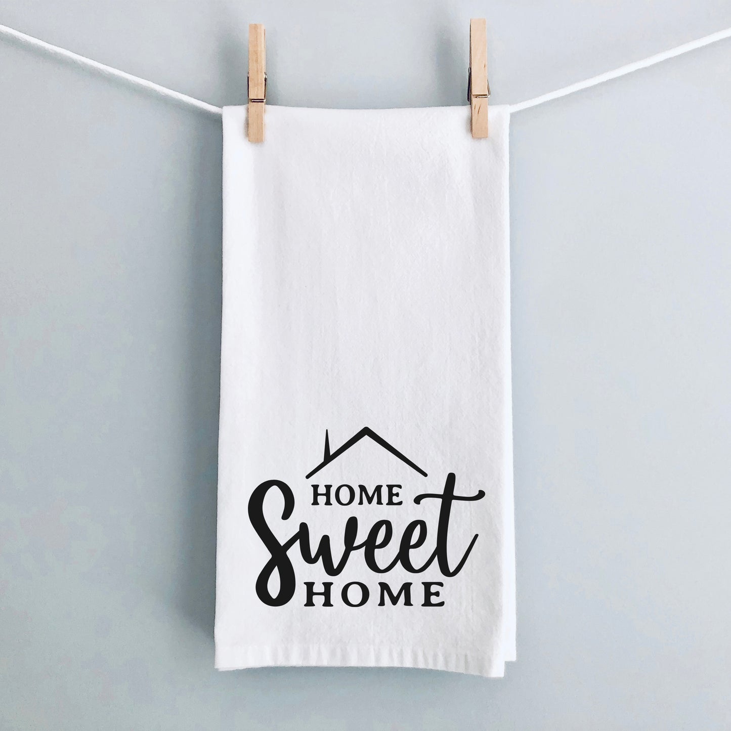 Home Sweet Home Cursive | Tea Towel