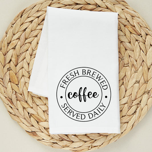 Fresh Brewed Coffee | Tea Towel
