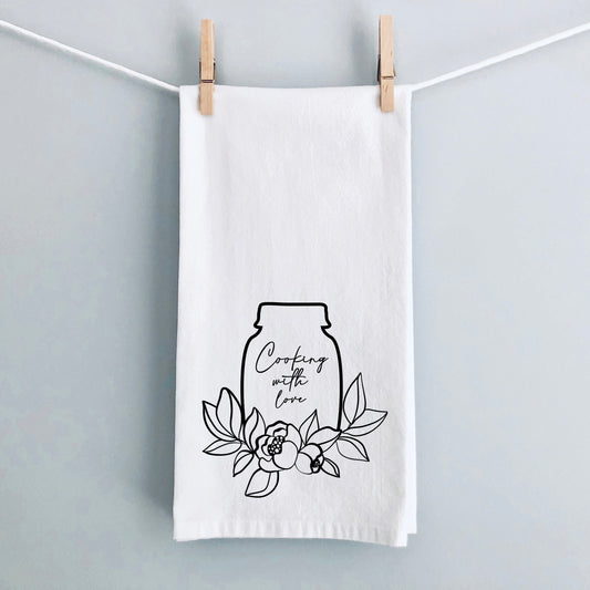 Cooking With Love | Tea Towel