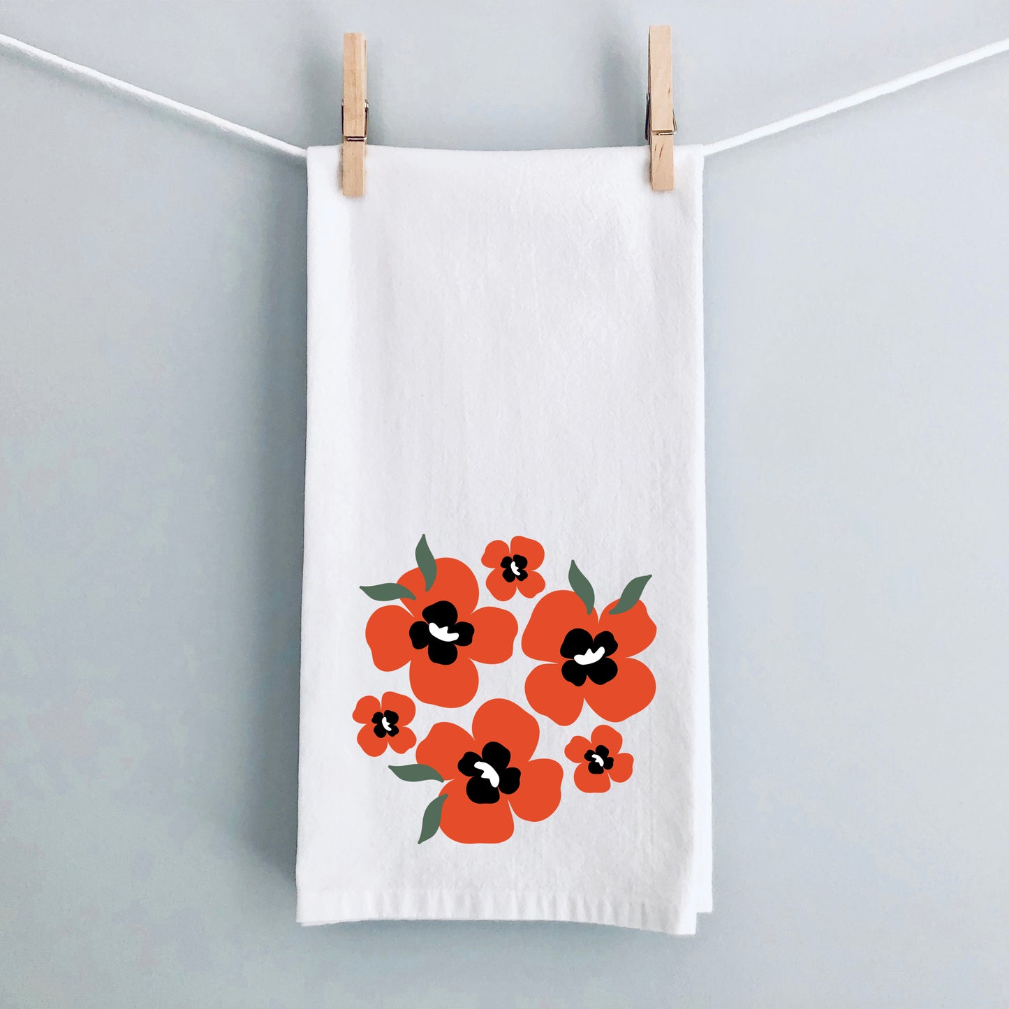 Red Poppies | Tea Towel
