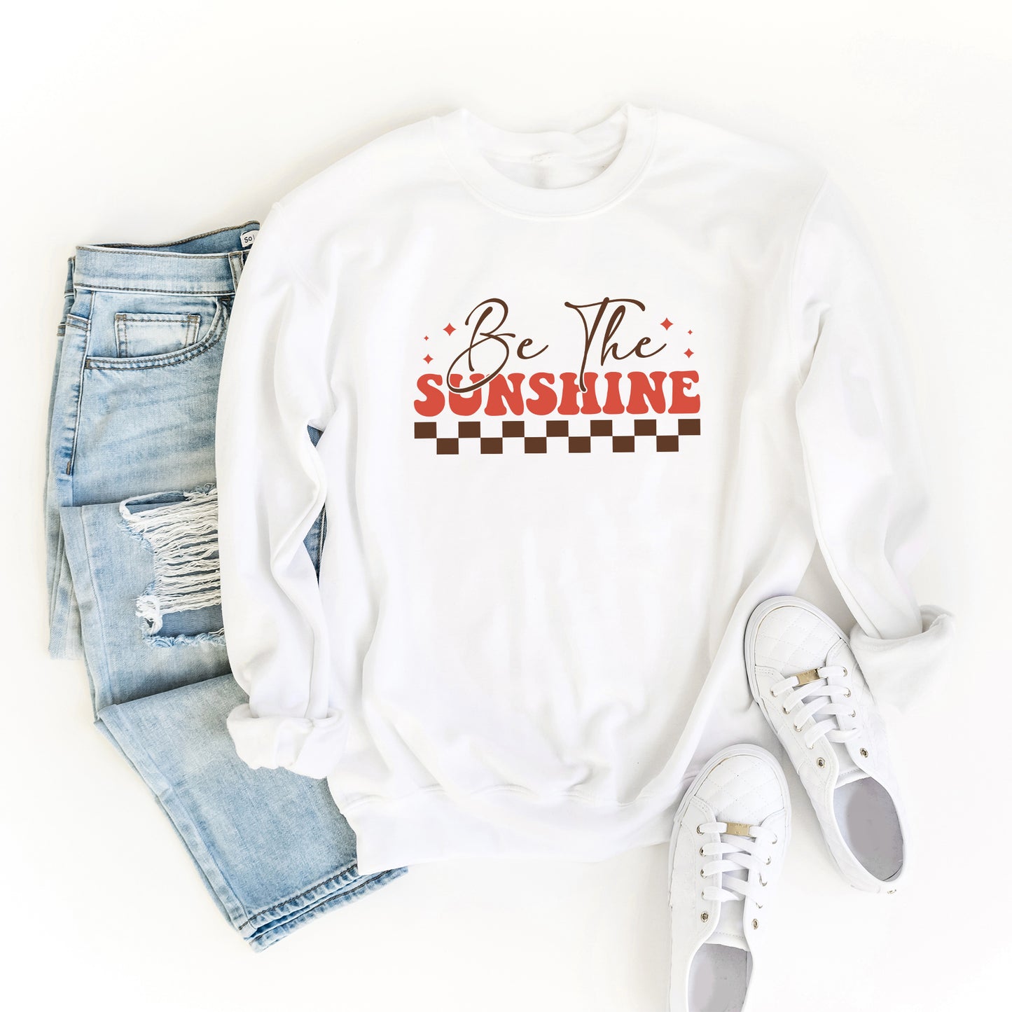 Be The Sunshine Checkered | DTF Transfer
