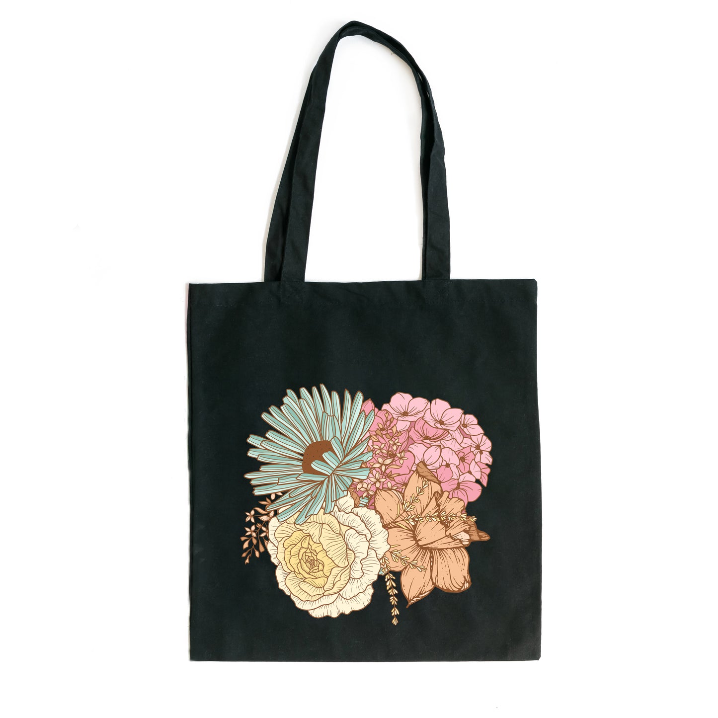 Colorful Flower Bouquet | Tote Bag