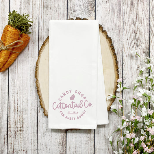 Cottontail Candy Shop | Tea Towel