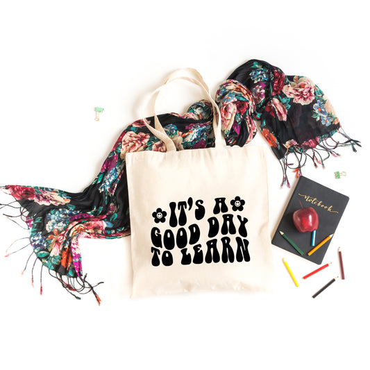 Good Day To Learn Flowers | Tote Bag